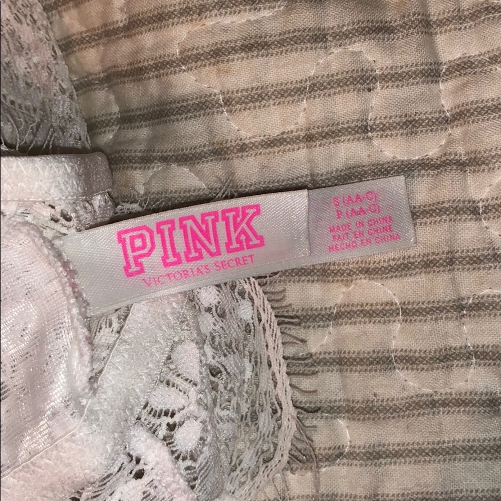PINK High Neckline Bralette - Picture 3 of 3